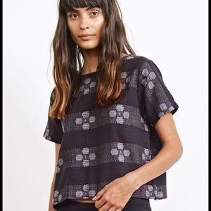 Ace & Jig Ollie Top in Liquorice size M